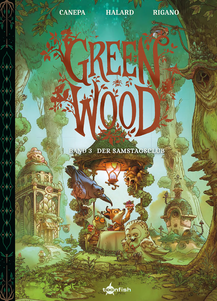 von Barbara Canepa, Anaïs Halard, Zeichnungen von Giovanni Rigano: Greenwood. Band 3
