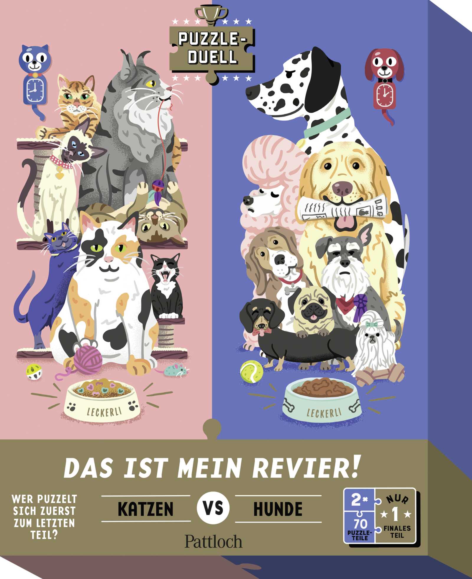 von Ridley’s Games: Puzzle-Duell – Das ist mein Revier! -