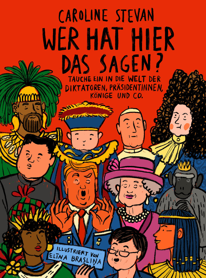 von Caroline Stevan, illustriert von Elīna Brasliņa, übersetzt von Silv Bannenberg: Wer hat hier das Sagen?
