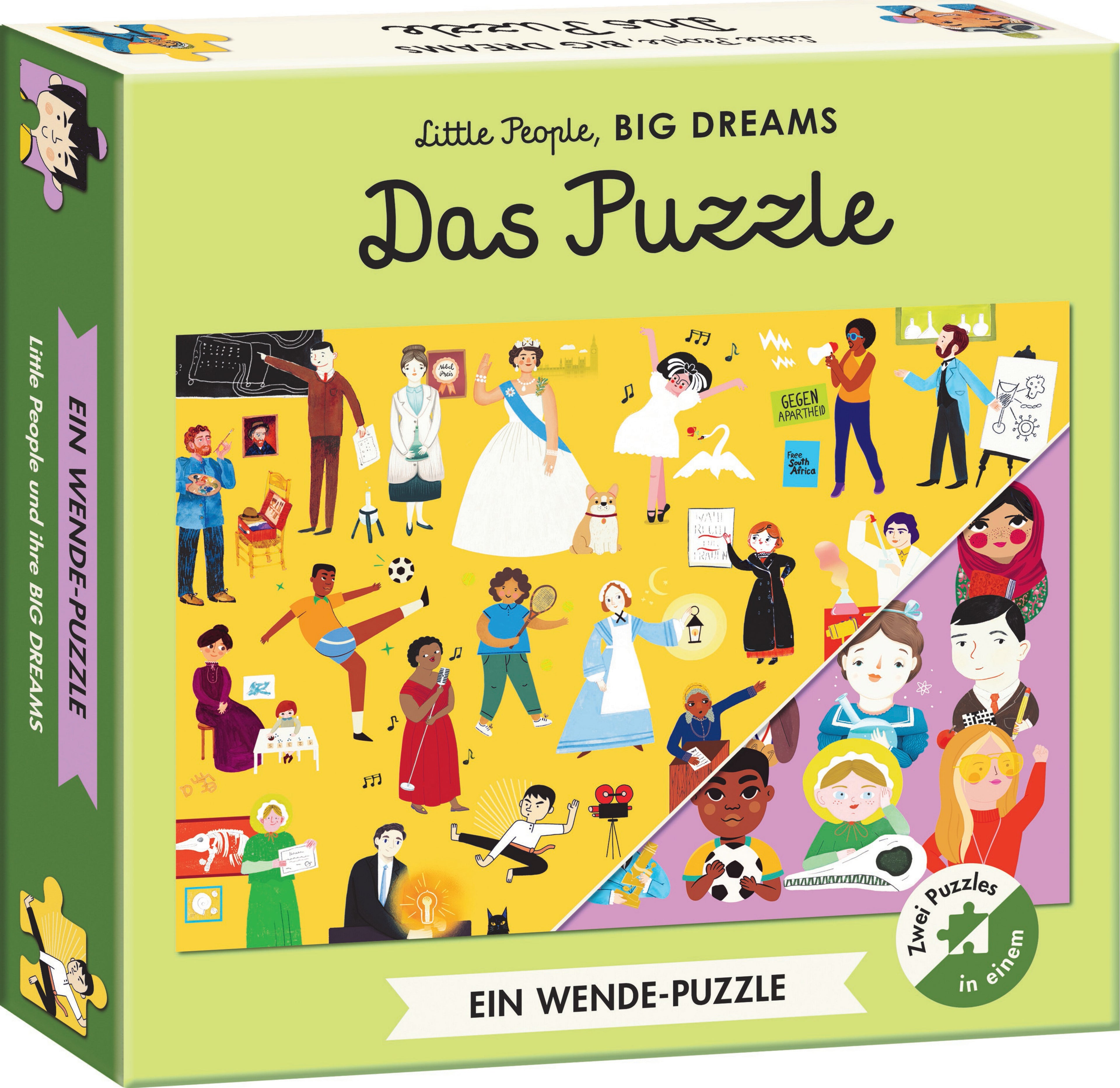 von María Isabel Sánchez Vegara, übersetzt von Silke Kleemann: Little People, Big Dreams – Das Puzzle -