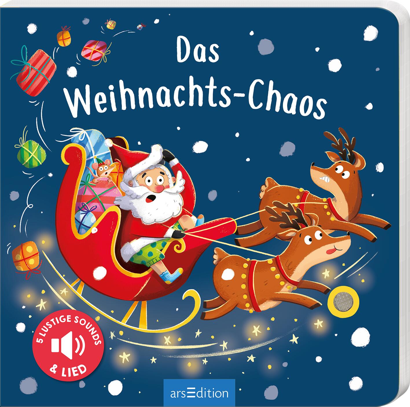 von Joschi Mühl, illustriert von Siân Roberts: Das Weihnachts-Chaos -   Pappbücher