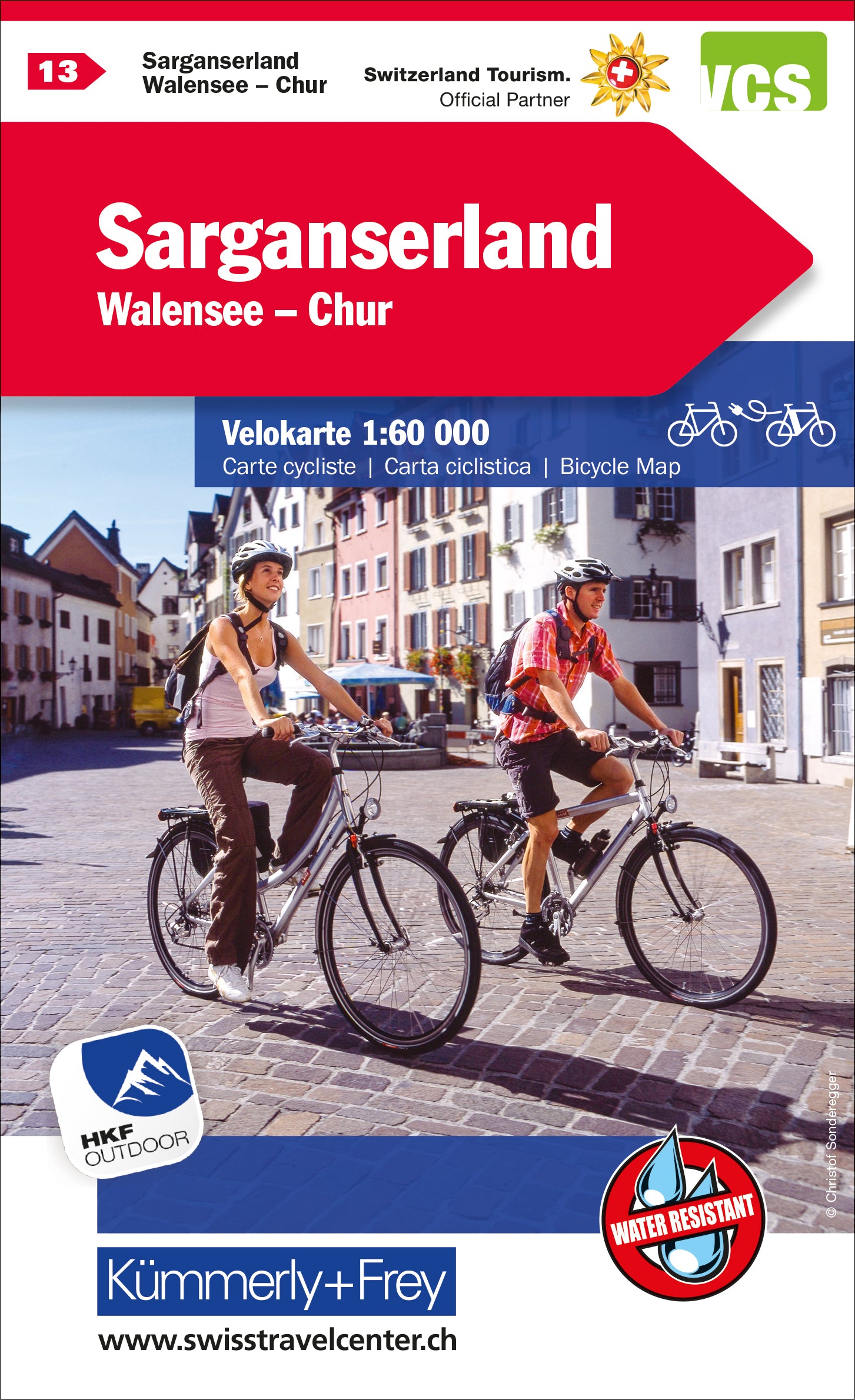 Hallwag Kümmerly+Frey AG (Hrsg.)        : Sarganserland - Walensee - Chur Nr. 13 V