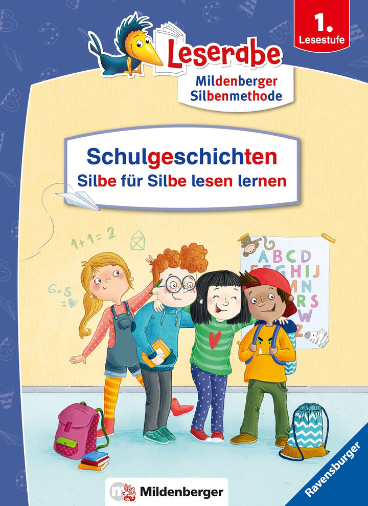 von Katja Königsberg, illustriert von Regine Altegoer, Stephan Pricken, Covergestaltung von Sandy Thißen: Leserabe Sonderausgaben - Schulgeschichten - Silbe für Silbe lesen lernen