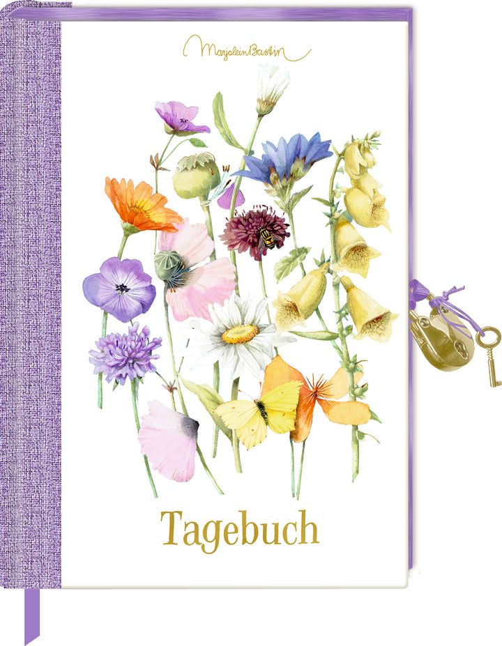 Tagebuch mit Schloss - Tagebuch