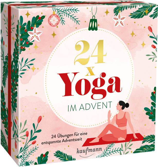 von Jutta Oster, designed von Heike Kluge: 24 x Yoga im Advent -