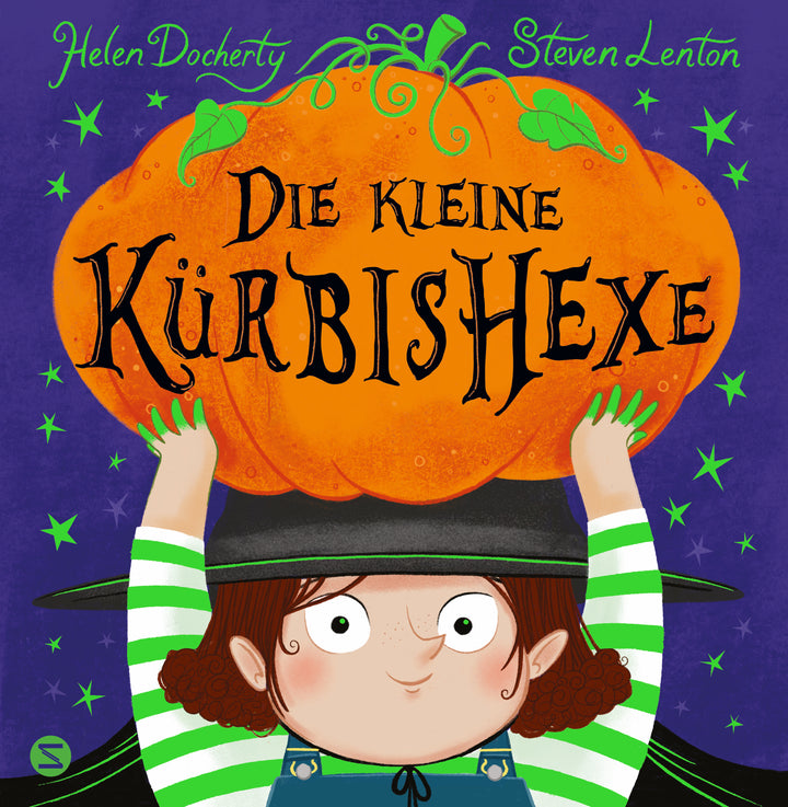 übersetzt von Fabienne Pfeiffer, illustriert von Steven Lenton, von Helen Docherty: Die kleine Kürbishexe