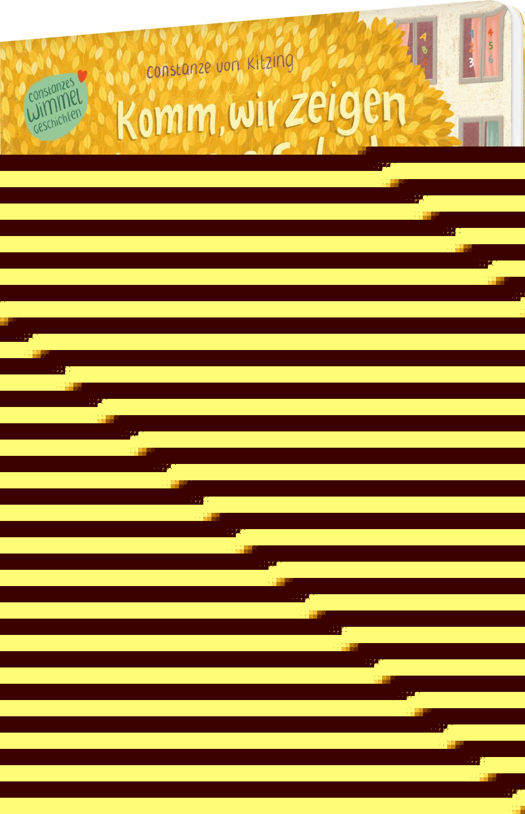 illustriert von Constanze von Kitzing, von Constanze von Kitzing: Komm, wir zeigen dir unsere Schule (Constanze von Kitzings Wimmelgeschichten 5) -   Wimmelbücher