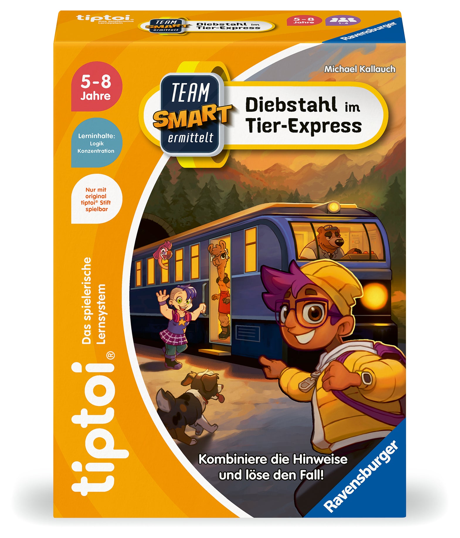 Kallauch, Michael: Ravensburger tiptoi Spiel 00226 - Team SMART ermittelt - Diebstahl im Tier-Express
