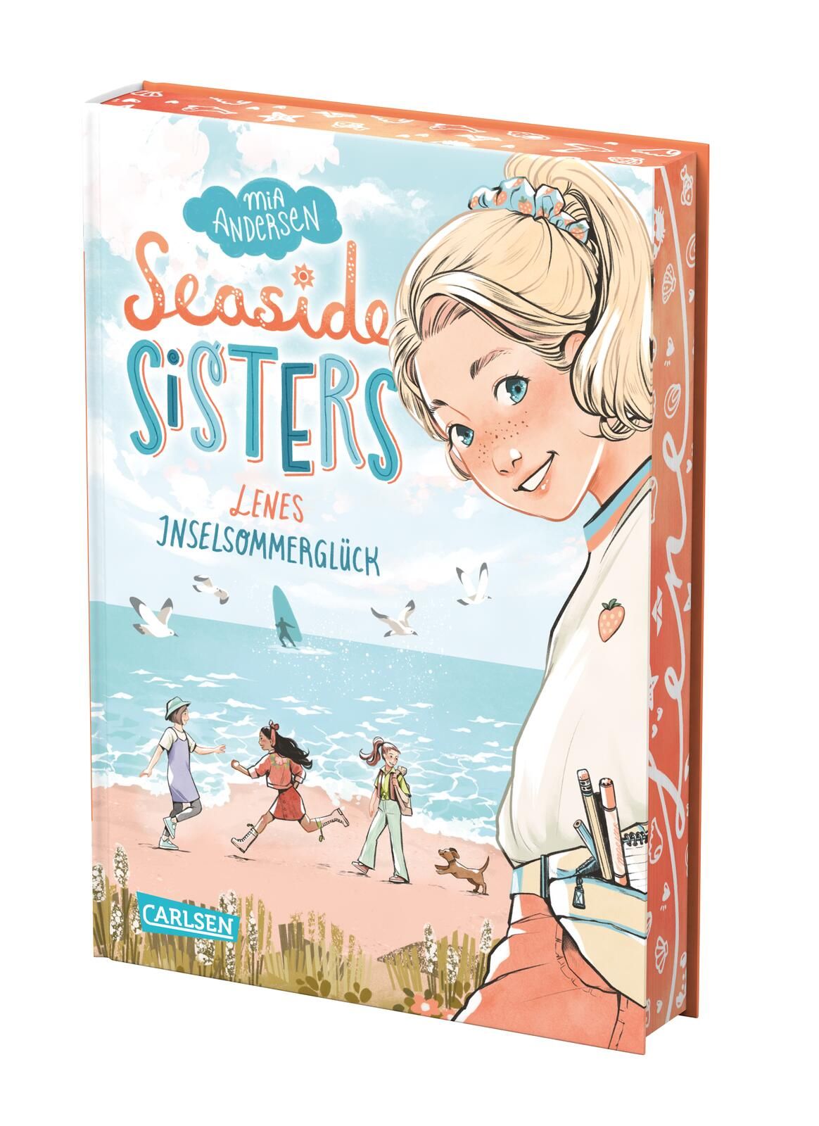 illustriert von Hanna Wenzel, von Mia Andersen: Seaside Sisters 1: Lenes Inselsommerglück