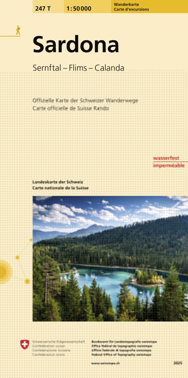 Sardona. 1:50'000 -Wanderkarten   