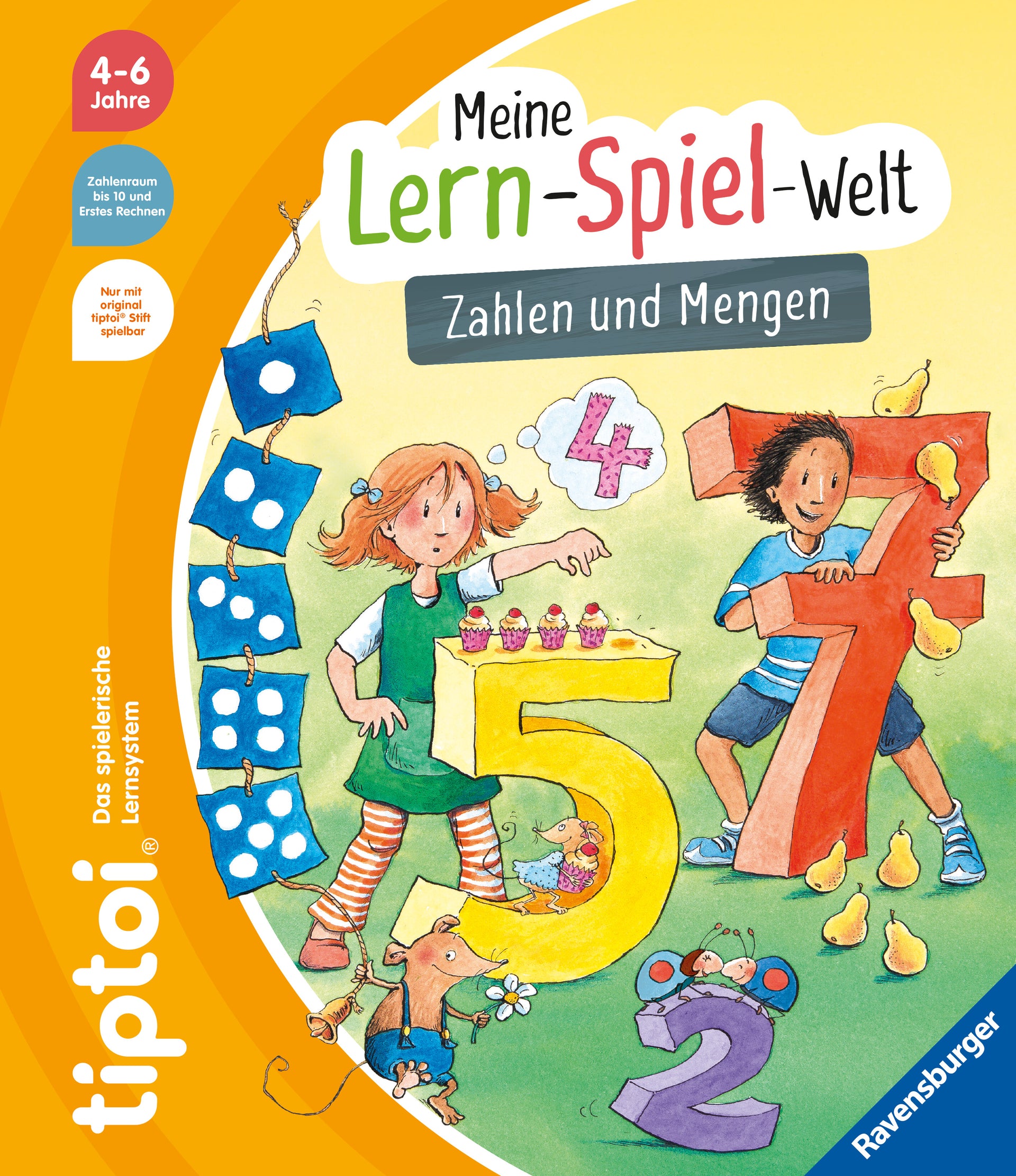 Tober, Heike: tiptoi® Meine Lern-Spiel-Welt - Zahlen und Mengen -   Pappbücher