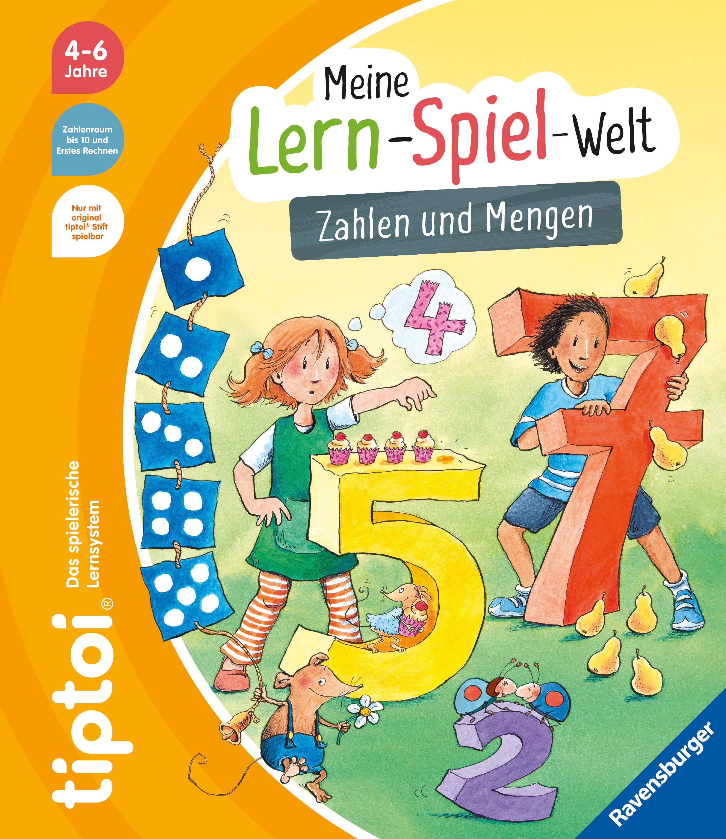 Tober, Heike: tiptoi® Meine Lern-Spiel-Welt - Zahlen und Mengen -   Pappbücher