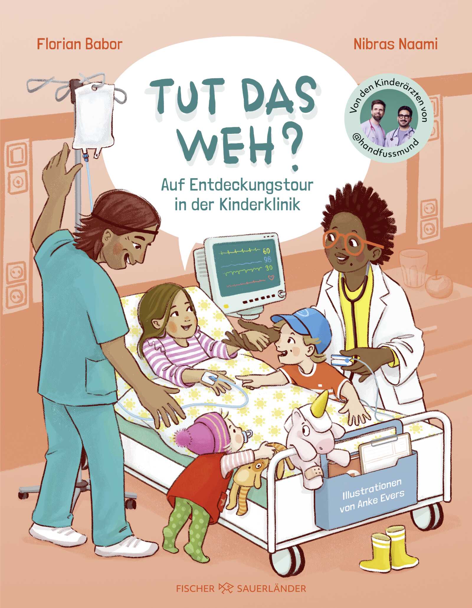 von Florian Babor, Nibras Naami, illustriert von Anke Evers: Tut das weh?