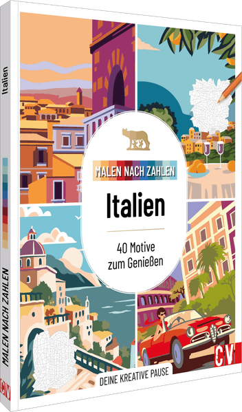 Malen nach Zahlen: Italien -  Freizeit & Hobby