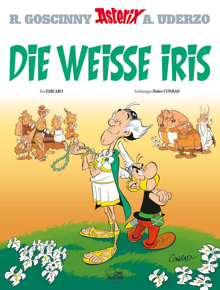 Fabcaro; Conrad, Didier: Asterix 40Die weiße Iris
