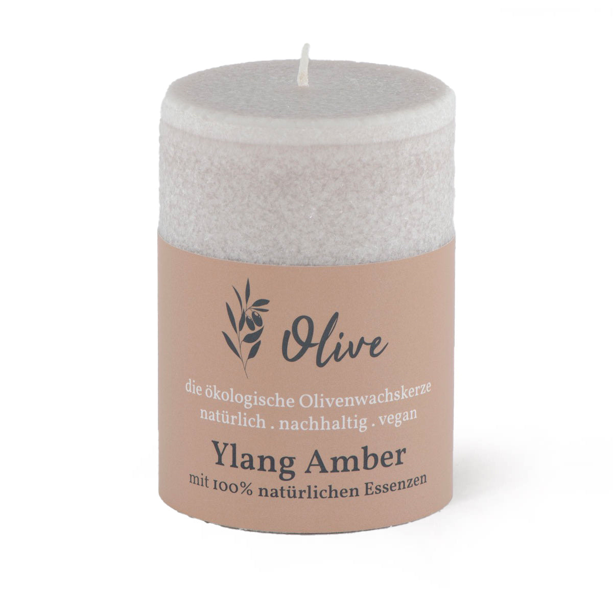 Ylang Amber aus Olivenwachs 100/65 mm
