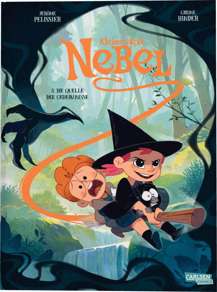 von Jérôme Pélissier, illustriert von Carine Hinder, übersetzt von Hanna Reininger: Kleine Hexe Nebel 3: Die Quelle des Geheimnisses