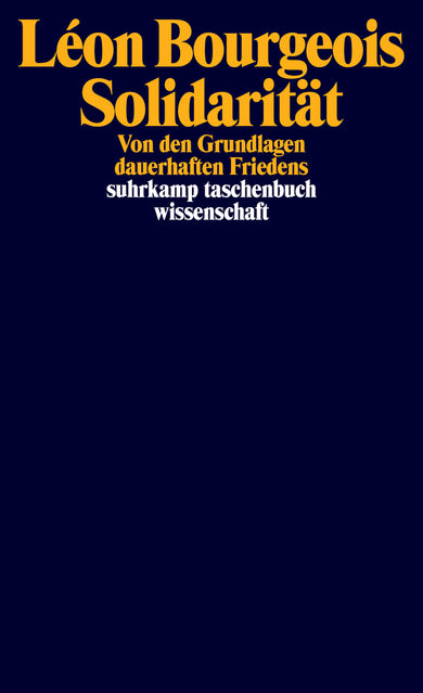 Bourgeois, Léon: Solidarität