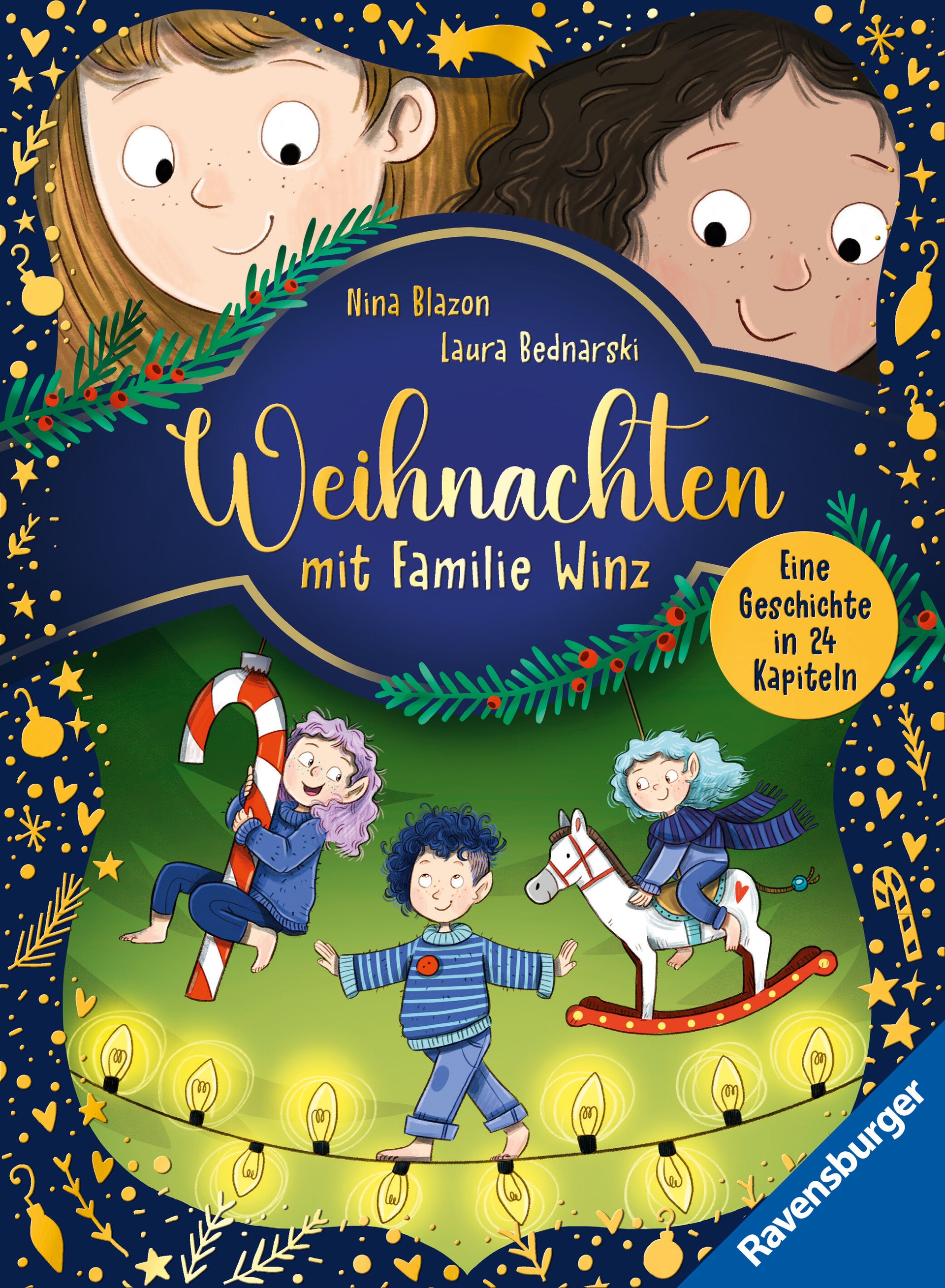 Blazon, Nina: Weihnachten mit Familie Winz. Ein Adventskalender-Vorlesebuch -