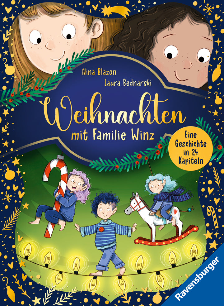 Blazon, Nina: Weihnachten mit Familie Winz. Ein Adventskalender-Vorlesebuch -