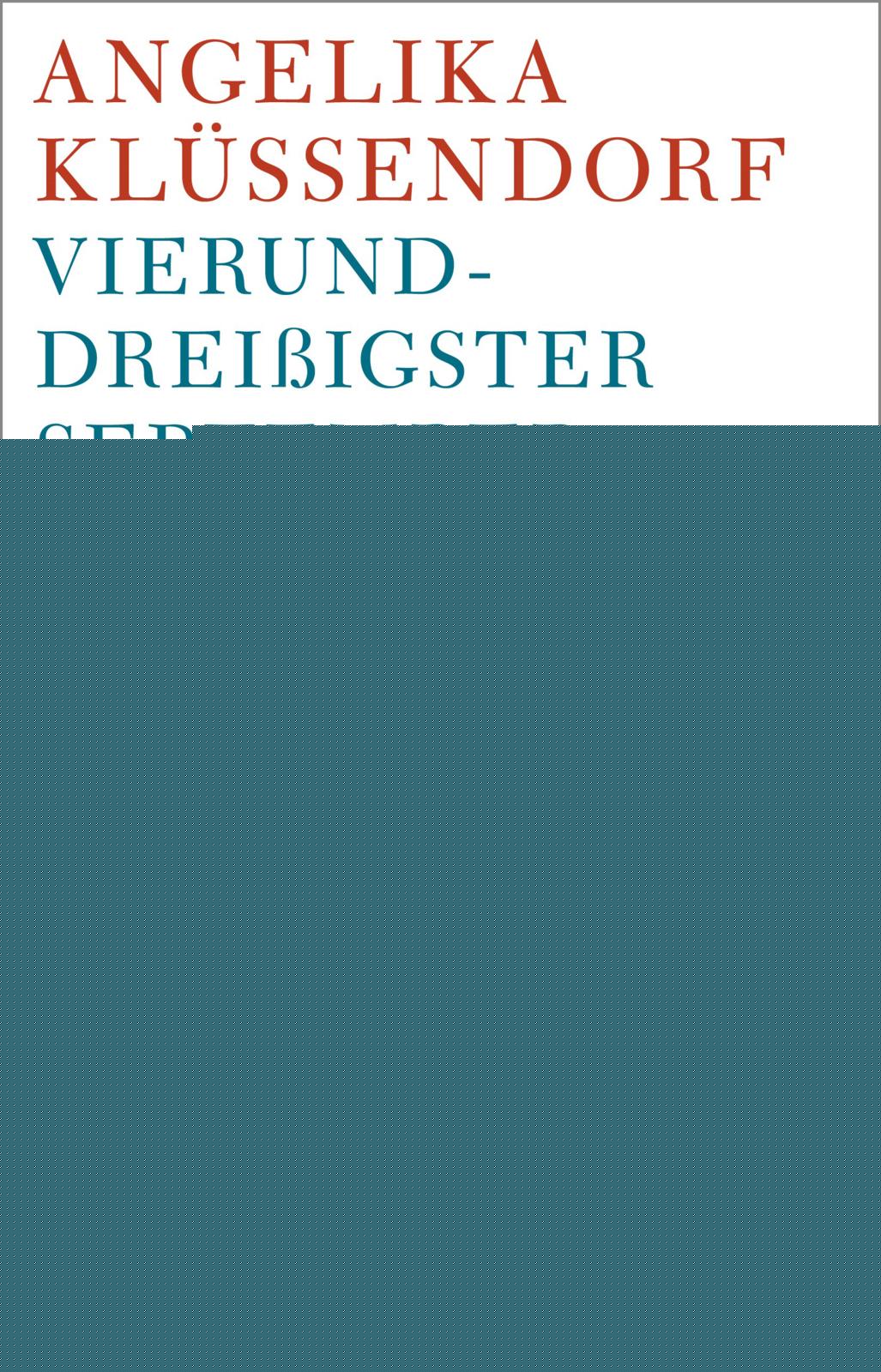 Klüssendorf, Angelika: Vierunddreißigster September - Belletristik  