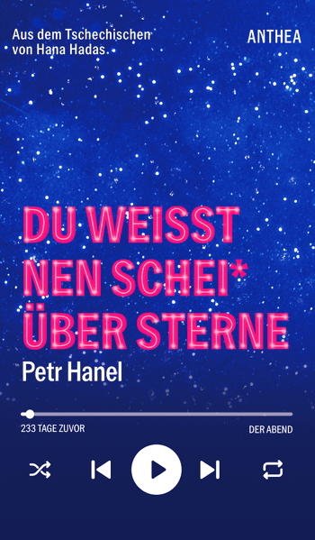 von Petr Hanel, übersetzt von Hana Hadas: Du weißt nen Scheiß über Sterne -   Kinderbücher ab 12 Jahren