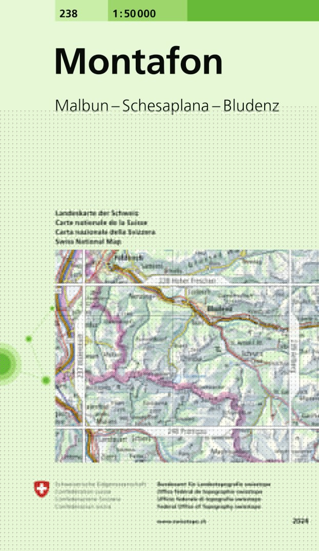 Montafon. 1:50'000 -Wanderkarten   