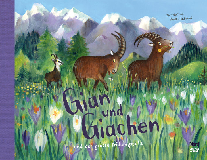 Gian und Giachen und der grosse Frühlingsputz -Kinderbücher Graubünden   
