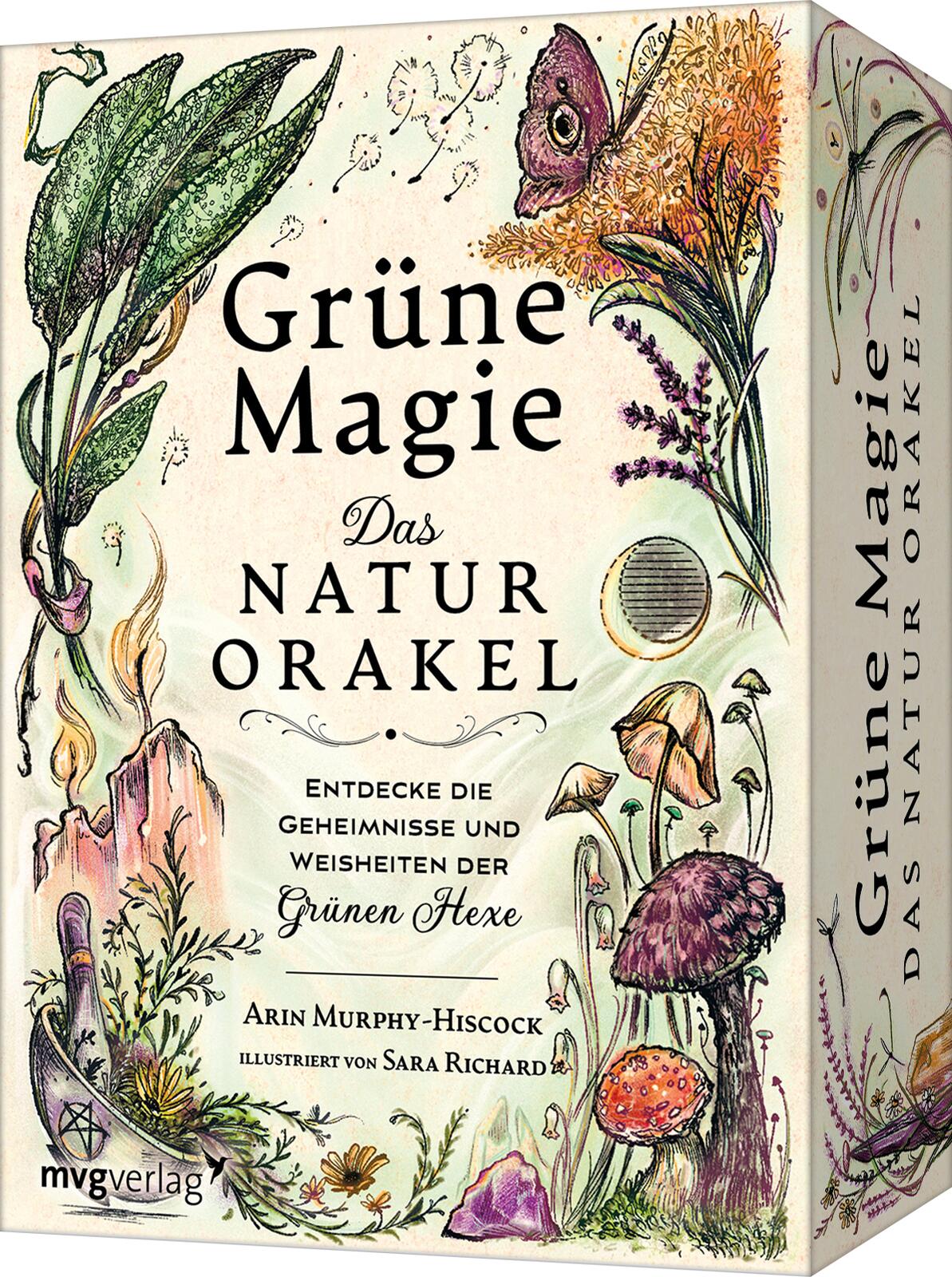 von Arin Murphy-Hiscock, übersetzt von Katja Theiß, illustriert von Sara Richard: Grüne Magie - Das Naturorakel