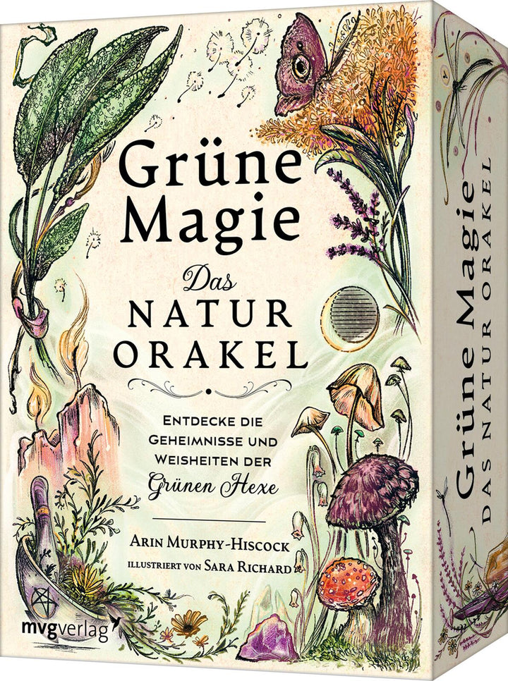 von Arin Murphy-Hiscock, übersetzt von Katja Theiß, illustriert von Sara Richard: Grüne Magie - Das Naturorakel