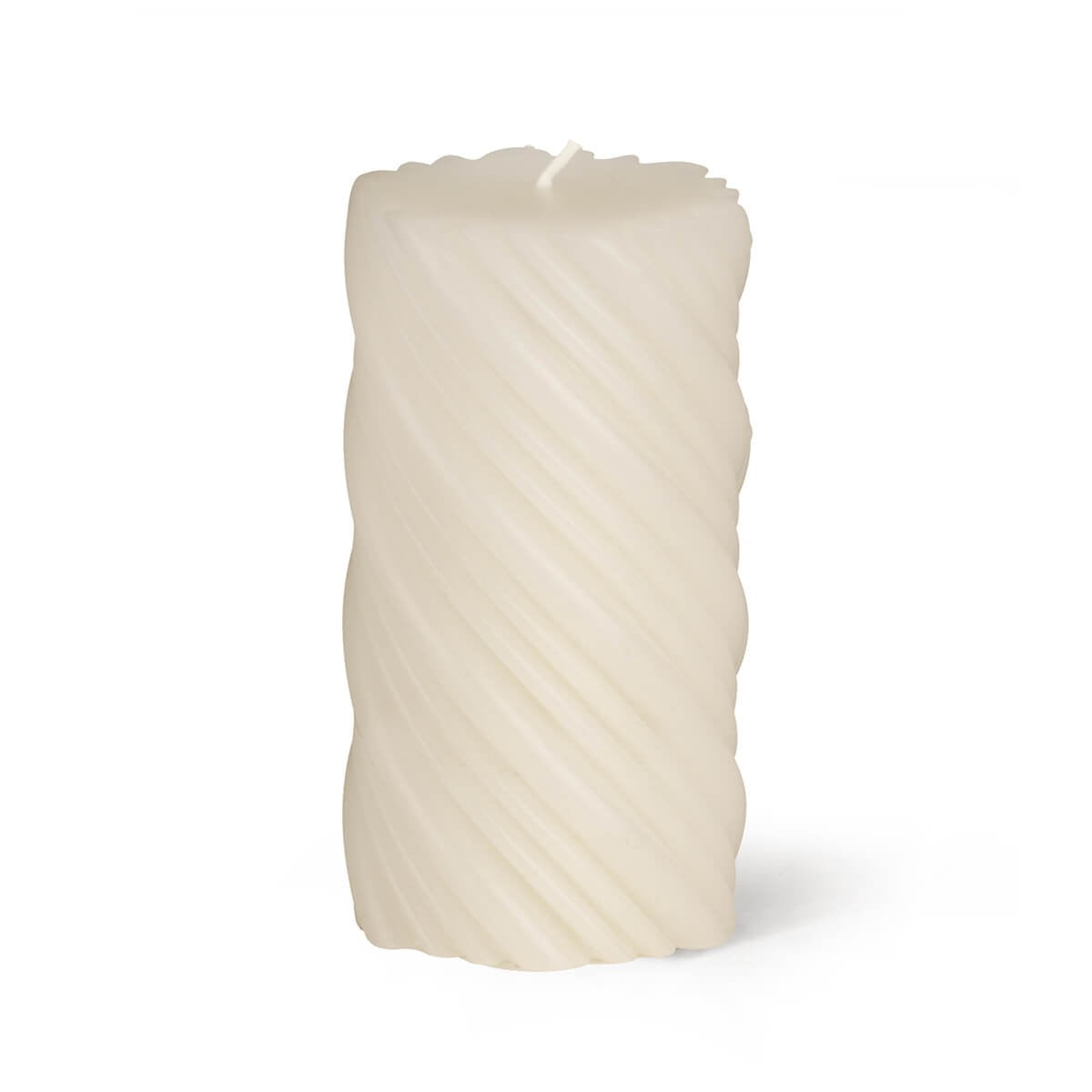 Gerillte Zylinderkerzen mit 10% Bienenwachs Rillen diagonal  150/80mm