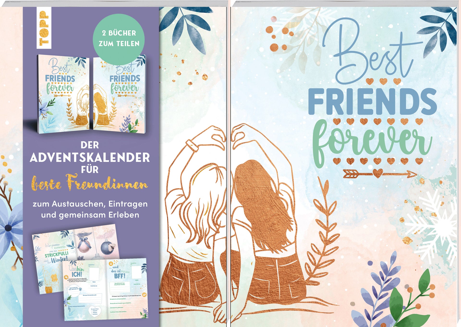 Adventskalender für Beste Freundinnen -