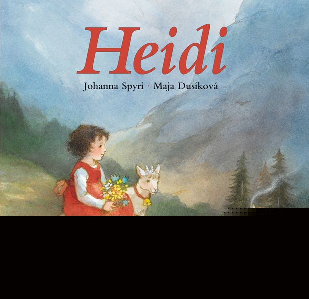 Spyri, Johanna; Dusikova, Maja: Heidi - Miniausgabe - Italienisch -Kinderbücher Graubünden   