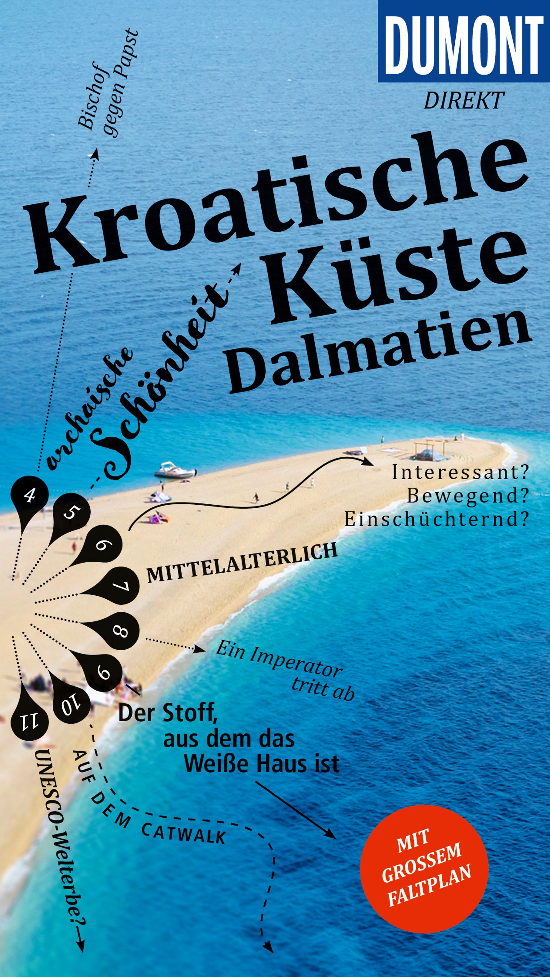 von Daniela Schetar: DUMONT direkt Reiseführer Kroatische Küste Dalmatien