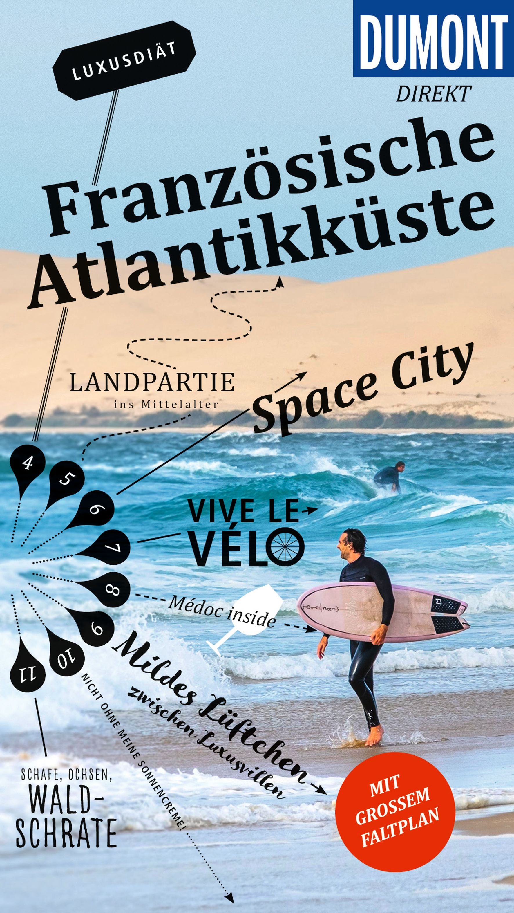 von Klaus Simon: DUMONT direkt Reiseführer Französische Atlantikküste
