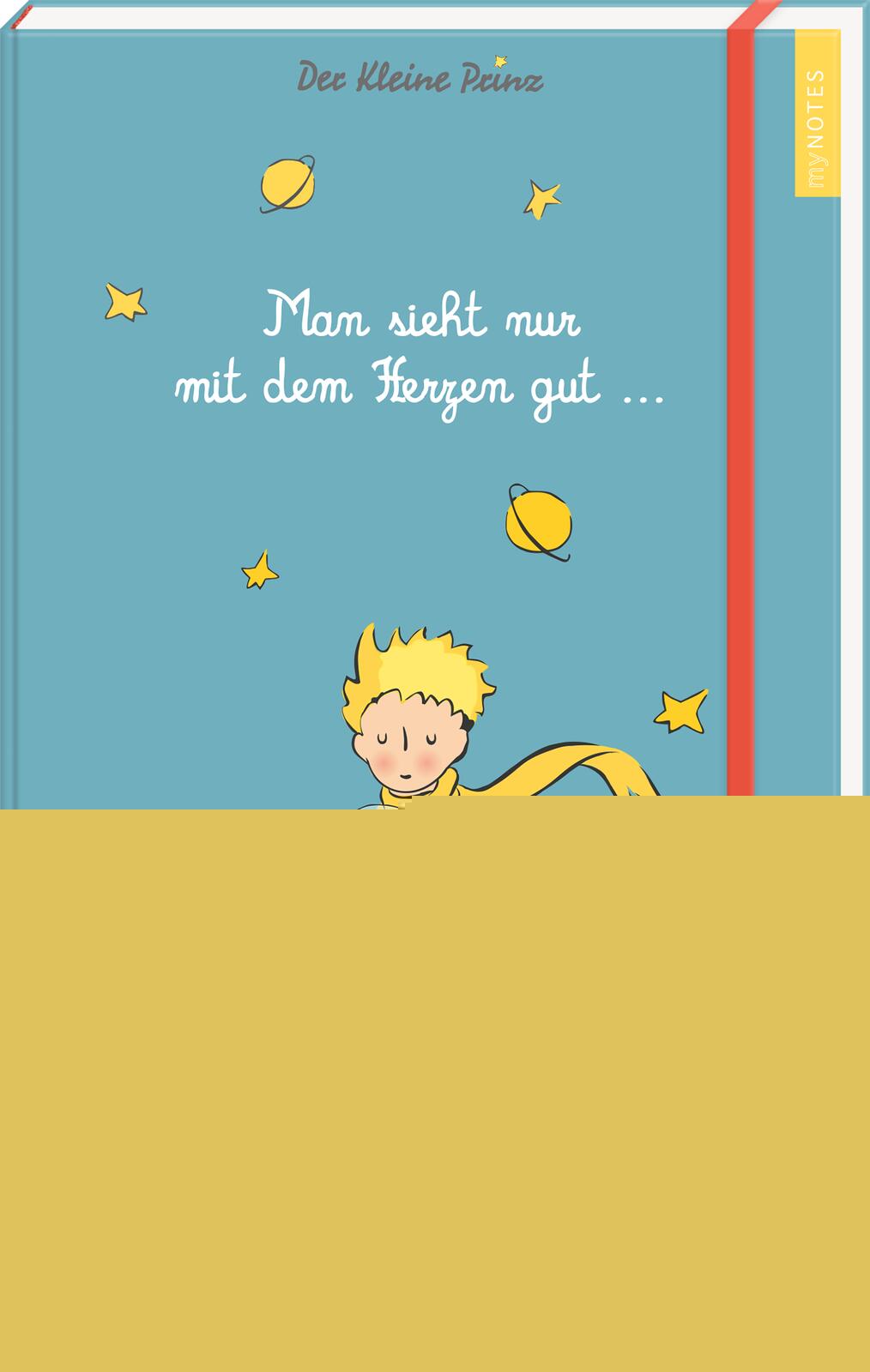 illustriert von Antoine de Saint-Exupéry: myNOTES Papeterie: Der Kleine Prinz Notizbuch A4 -
