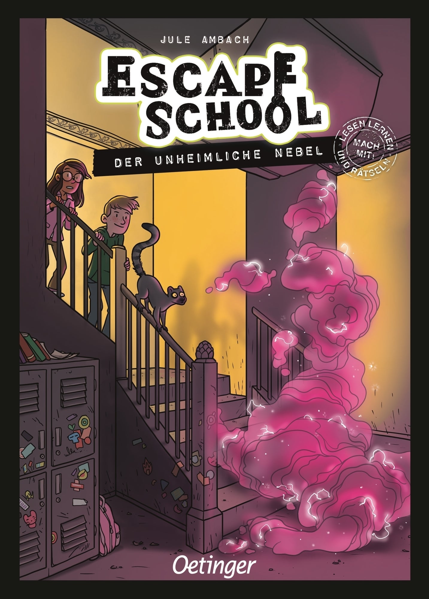 von Jule Ambach, illustriert von Timo Müller-Wegner, Stefanie Wegner: Escape School 2. Der unheimliche Nebel