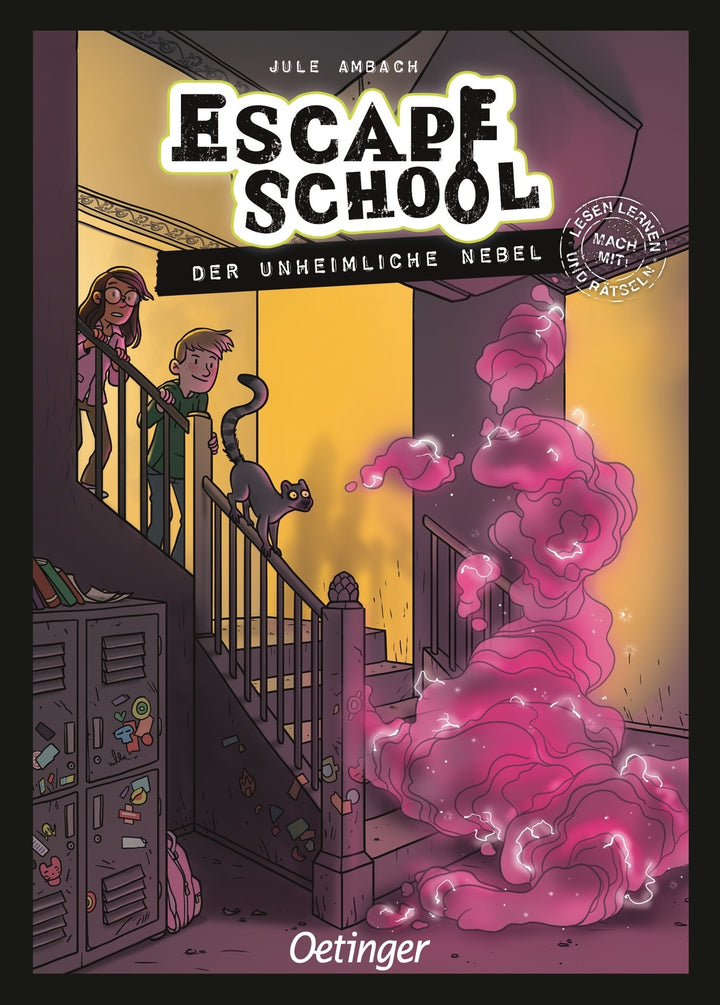 von Jule Ambach, illustriert von Timo Müller-Wegner, Stefanie Wegner: Escape School 2. Der unheimliche Nebel