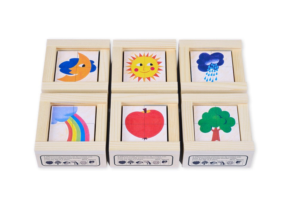 Klötzlipuzzle, Mini – Natura
