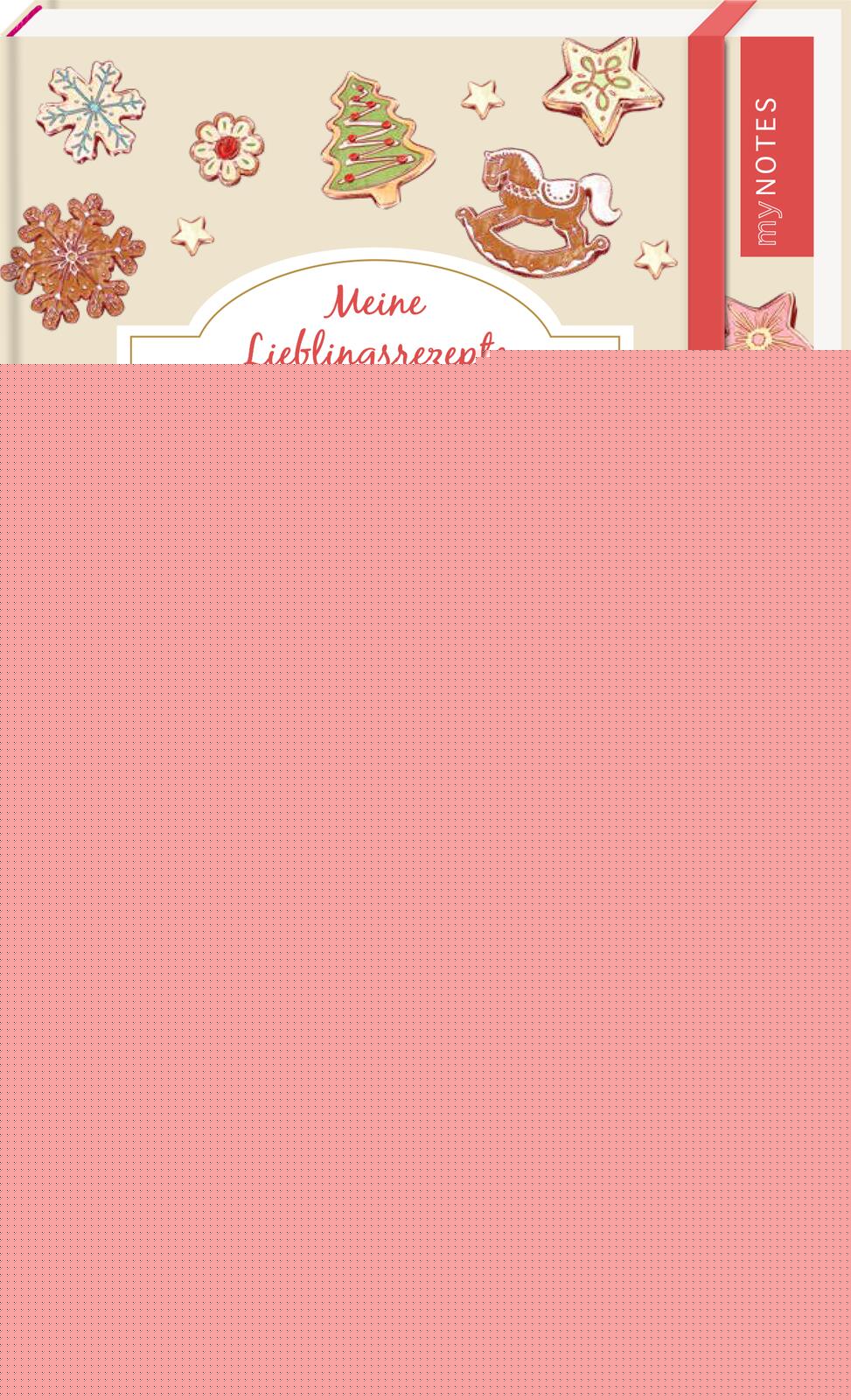 myNOTES Papeterie: Notizbuch A5 Meine Lieblingsrezepte -