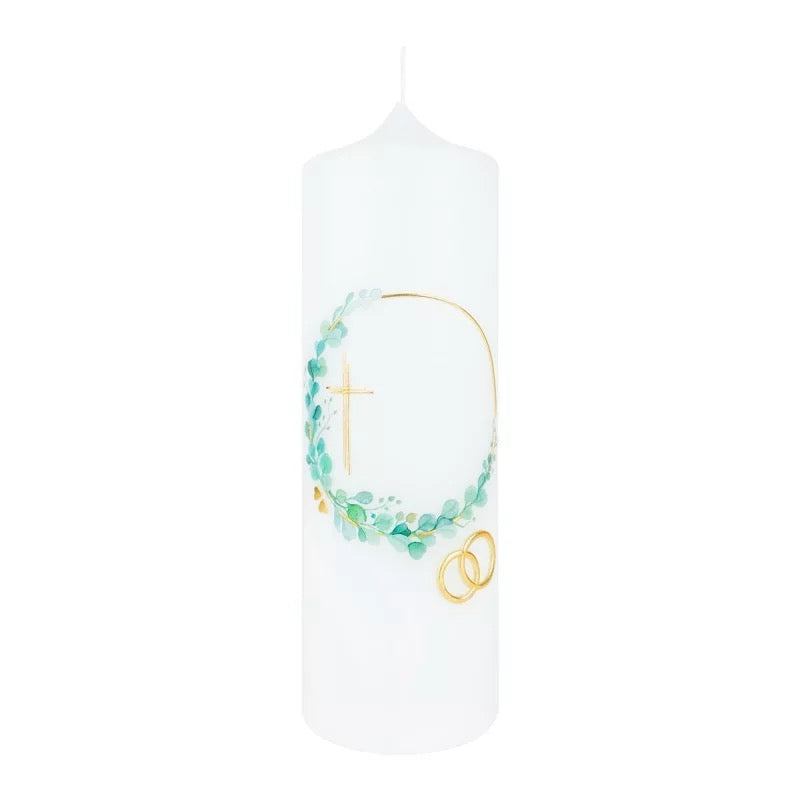 Hochzeitskerze "Circulo Gold"