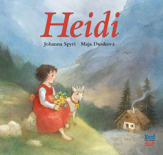 Spyri, Johanna; Dusikova, Maja: Heidi - Miniausgabe englisch -Kinderbücher Graubünden   