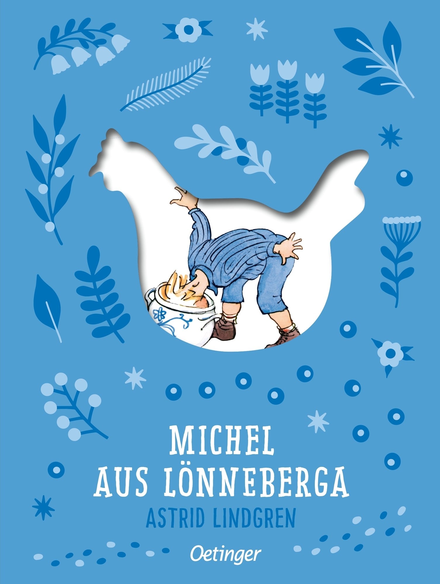 von Astrid Lindgren, illustriert von Björn Berg, übersetzt von Karl Kurt Peters: Michel aus Lönneberga 1. Michel in der Suppenschüssel -   Vorlesen