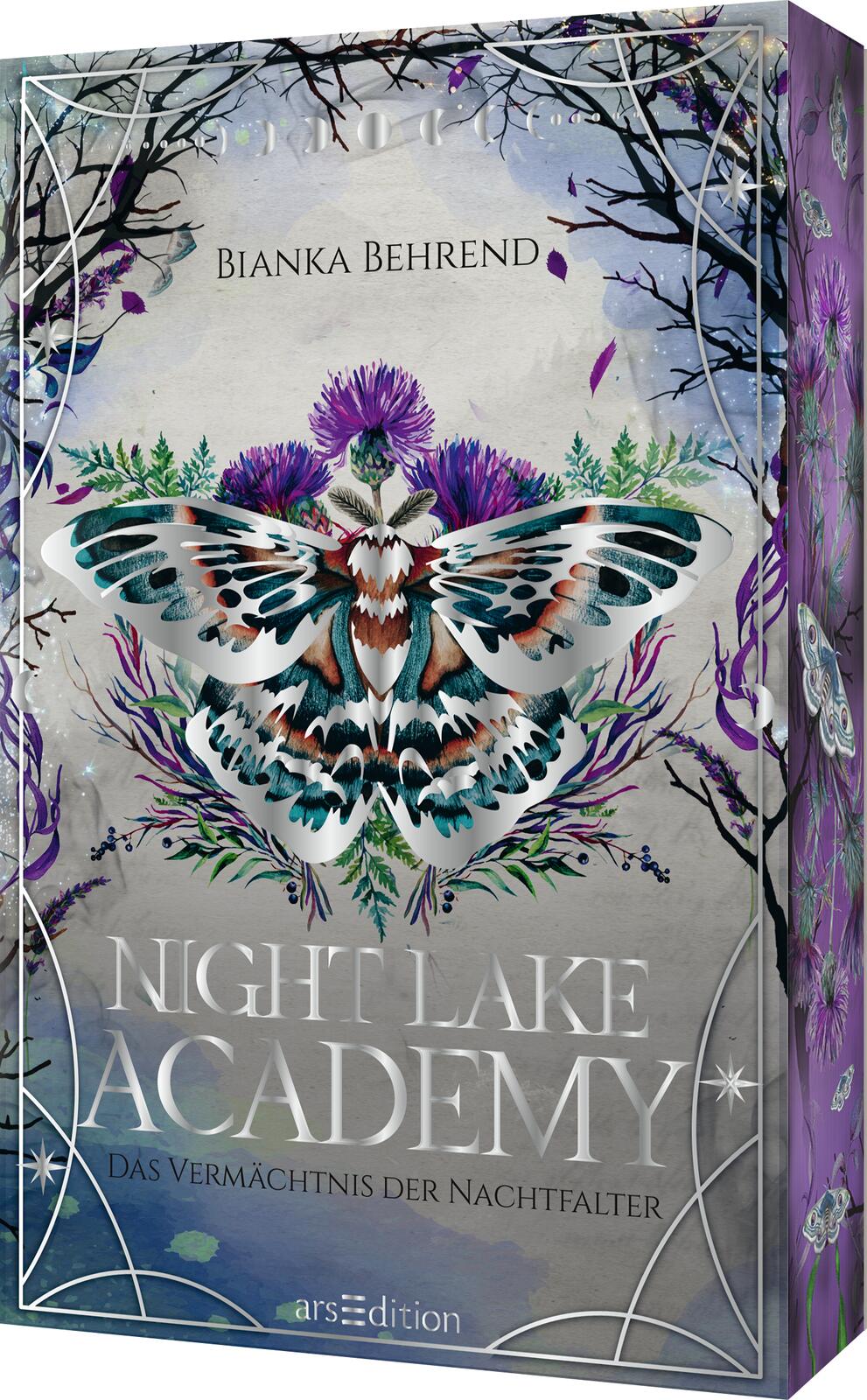 von Bianka Behrend, M. D. Hirt: Night Lake Academy - Das Vermächtnis der Nachtfalter (Night Lake Academy 2)