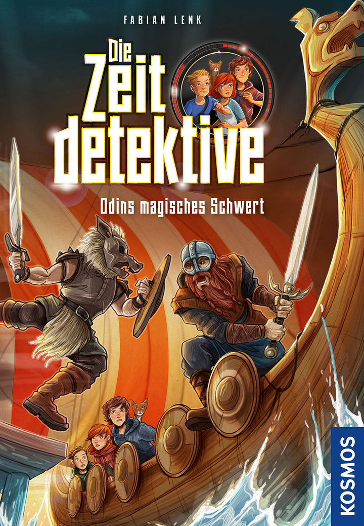 von Fabian Lenk, illustriert von Timo Grubing: Die Zeitdetektive, 7, Odins magisches Schwert