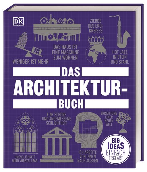 herausgegeben von DK Verlag, übersetzt von Carmen Söntgerath, von Jon Astbury, Pamela Buxton u.a.: Big Ideas. Das Architektur-Buch -  Kunst 