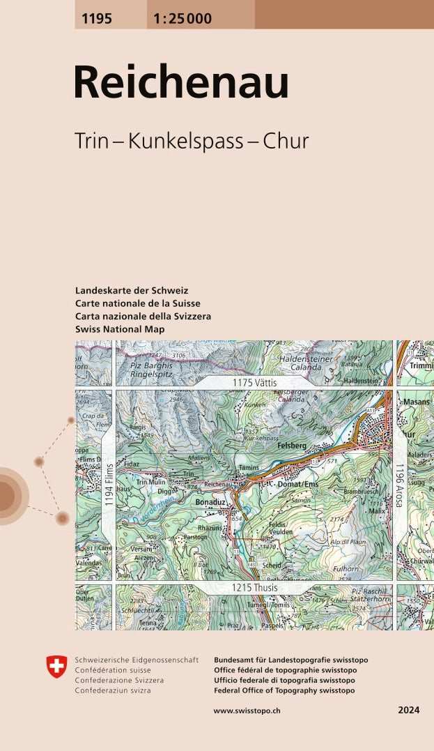 Reichenau. 1:25'000