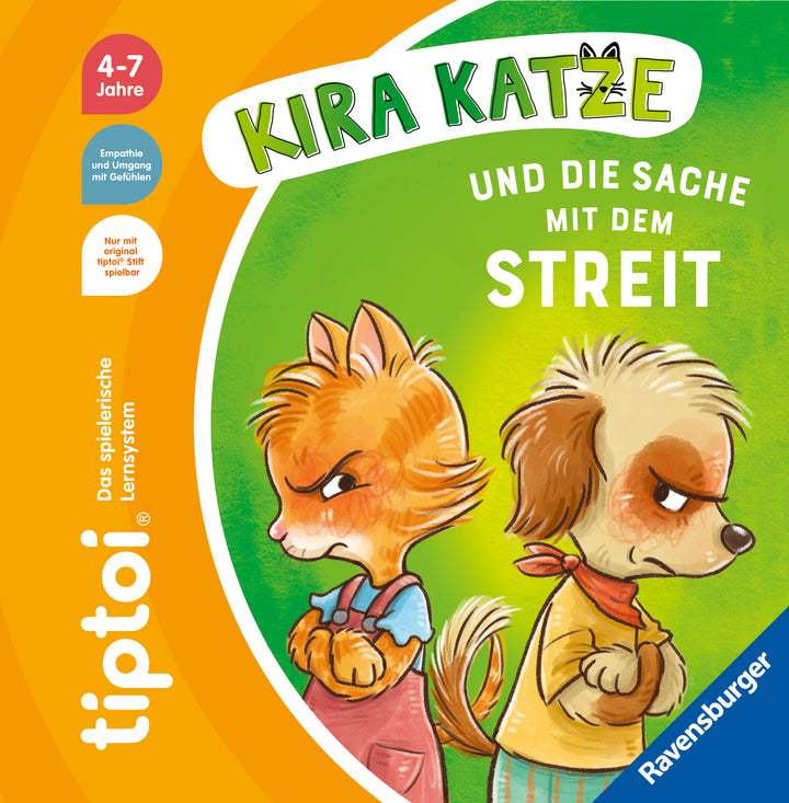 tiptoi® Bildergeschichten über den Umgang mit Gefühlen - Kira Katze und die Sache mit dem Streit -   Pappbücher