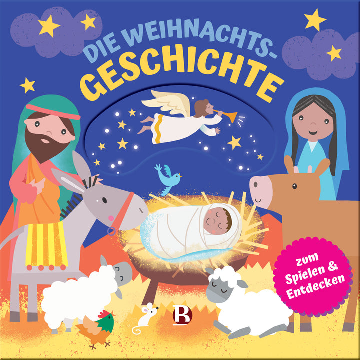 von Suzy Senior, illustriert von Jayne Schofield, übersetzt von Tabea Wolf: Die Weihnachtsgeschichte zum Spielen und Entdecken -