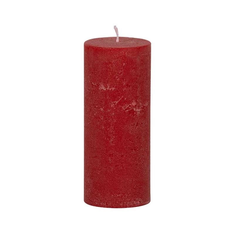 Weizenkorn Kerze Karminrot 160/66mm